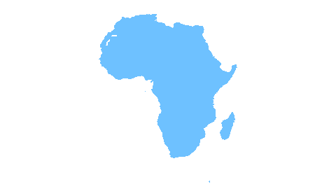Africa map outline