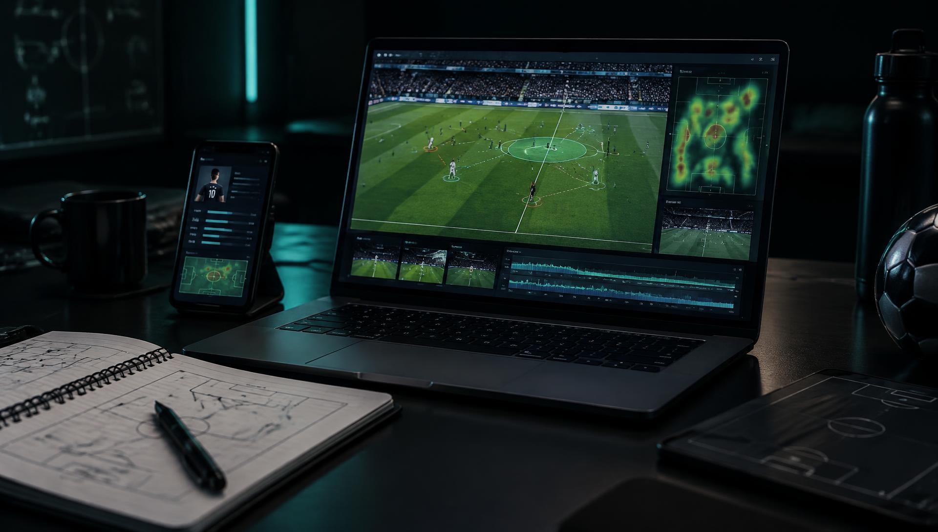 Professional football video scouting and player performance analysis